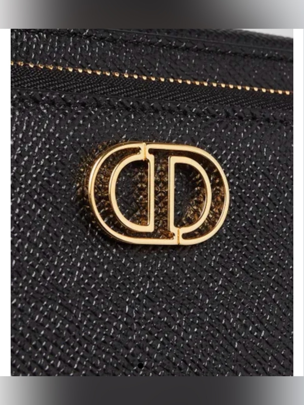 *NWT* Christian Dior Caro Double Pouch Pebbled Leather crossbody bag - Picture 5 of 7